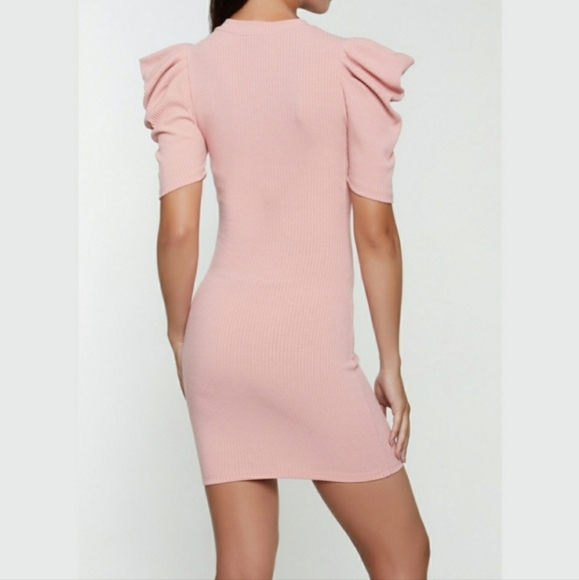 NEW Pink Mini Dress - Picture 3 of 4